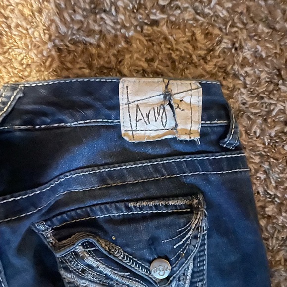 Ariya Jeans Size 5 Teen Blue Denim Stretch Skinny Jeans - Picture 7 of 9